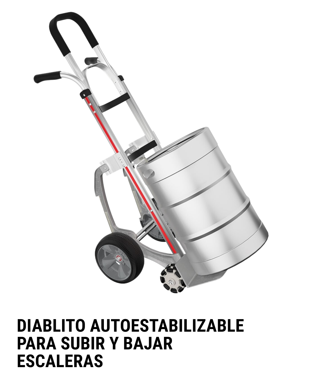 diablito autoestabilizable magliner ss para escaleras